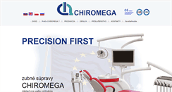 Desktop Screenshot of chiromega.sk
